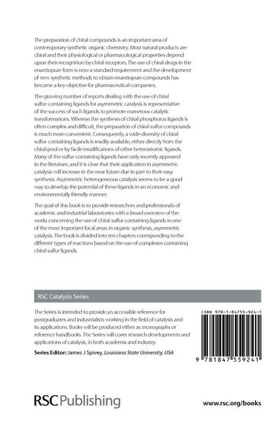 Produktbild: Chiral Sulfur Ligands