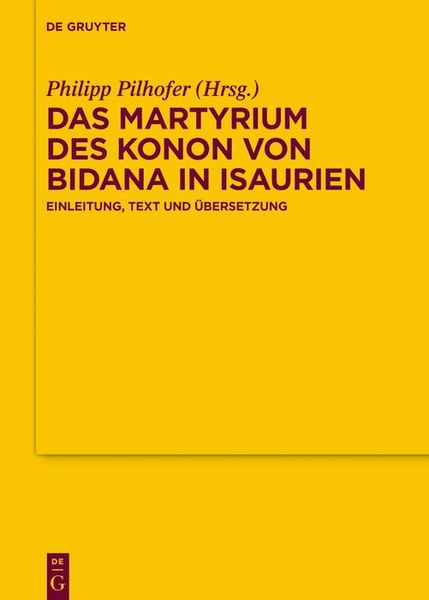 Produktbild: Das Martyrium des Konon von Bidana in Isaurien