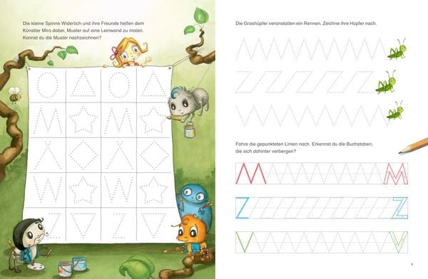 Produktbild: Die kleine Spinne Widerlich - Meine ersten Buchstaben