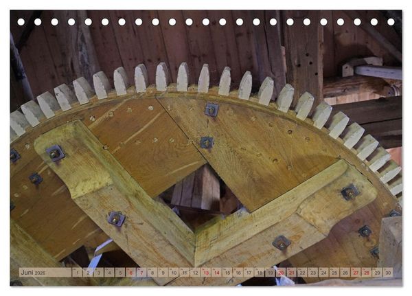 Produktbild: Faszination Wall-Holl&auml;nder Greftm&uuml;hle in Nordhemmern (Tischkalender 2026 DIN A5 quer), CALVENDO Monatskalender
