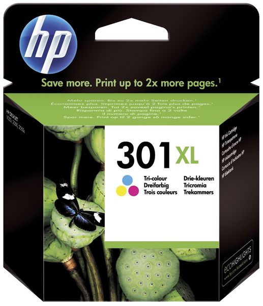 Produktbild: HP Tintenpatrone 301XL color