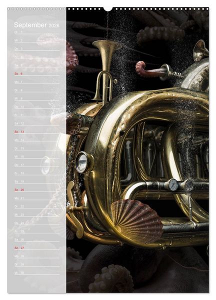 Produktbild: Funny Kitchen - Der verr&uuml;ckte K&uuml;chenplaner (Wandkalender 2026 DIN A2 hoch), CALVENDO Monatskalender