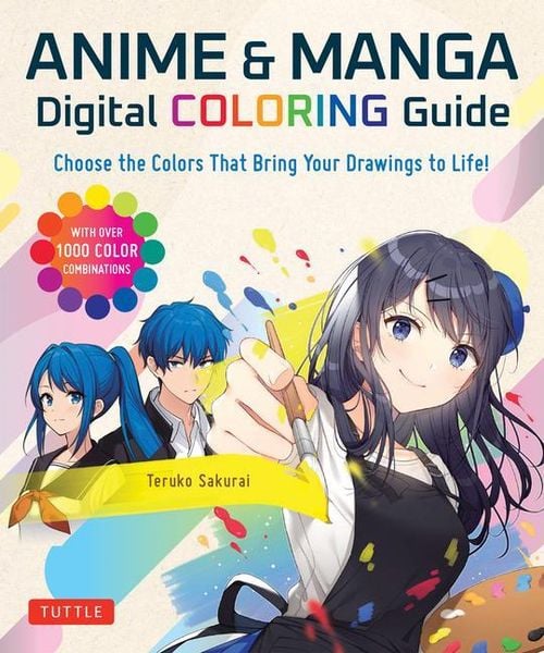 Produktbild: Anime & Manga Digital Coloring Guide