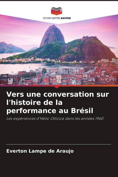 Produktbild: Vers une conversation sur l'histoire de la performance au Br&eacute;sil