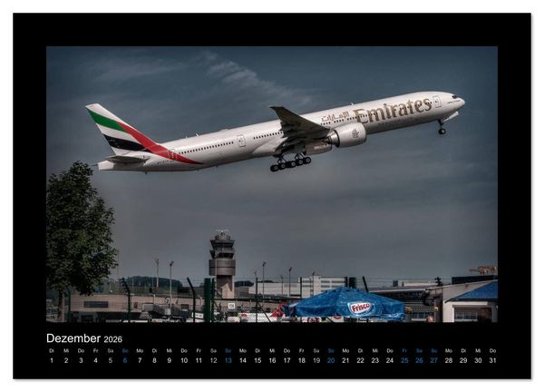 Produktbild: Faszination Luftfahrt (Wandkalender 2026 DIN A4 quer), CALVENDO Monatskalender