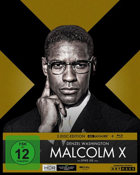 Produktbild: Malcolm X - Mediabook (4K Ultra HD) (+ Blu-ray)