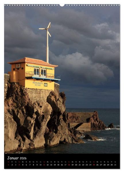 Produktbild: MADEIRA (hochwertiger Premium Wandkalender 2026 DIN A2 hoch), Kunstdruck in Hochglanz