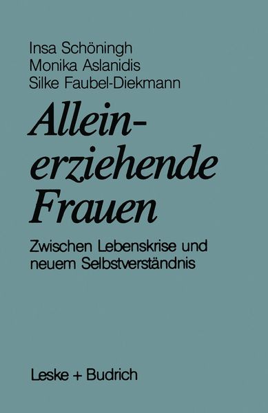 Produktbild: Alleinerziehende Frauen