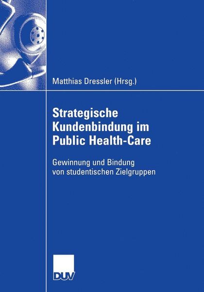 Produktbild: Strategische Kundenbindung im Public Health-Care