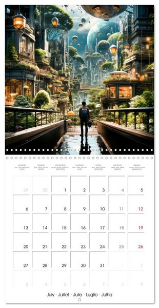 Produktbild: METAVERSE Real thrill (Wall Calendar 2026 12 &times; 12 Inch) CALVENDO 12 Month Wall Calendar