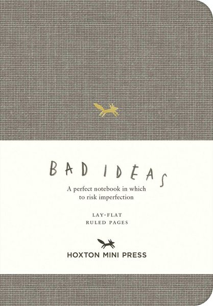 Produktbild: A Notebook for Bad Ideas (Small / Light Grey / Lined)