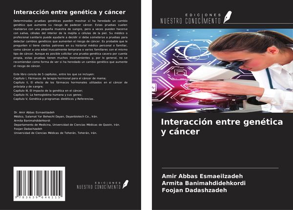 Produktbild: Interacci&oacute;n entre gen&eacute;tica y c&aacute;ncer