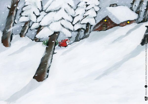 Produktbild: Der kleine Weihnachtsmann. Kamishibai Bildkartenset