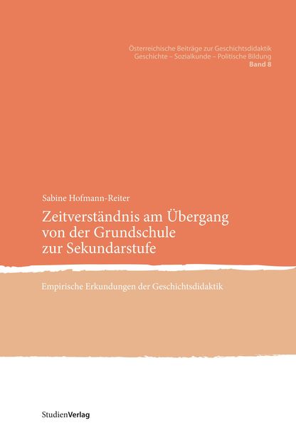 Produktbild: Zeitverst&auml;ndnis am &Uuml;bergang von der Grundschule zur Sekundarstufe