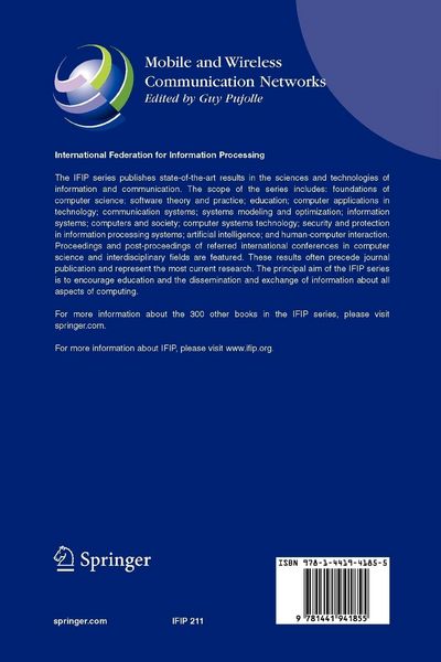 Produktbild: Mobile and Wireless Communication Networks