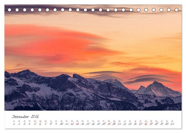 Produktbild: Schweizer Berglandschaften (Tischkalender 2026 DIN A5 quer), CALVENDO Monatskalender