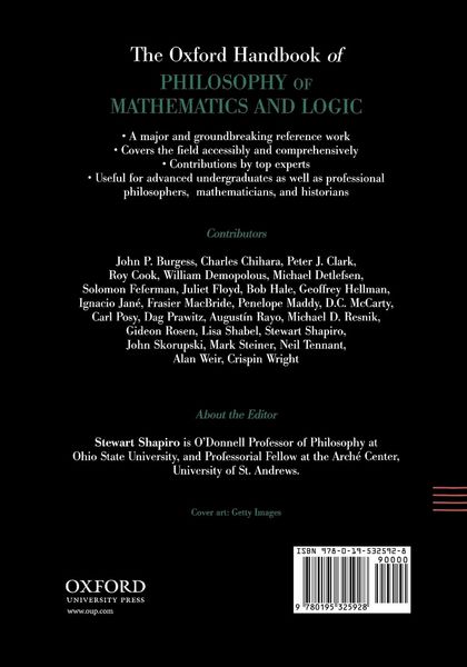 Produktbild: The Oxford Handbook of Philosophy of Mathematics and Logic