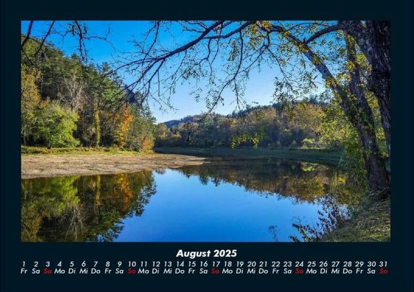 Produktbild: Landschaftskalender 2025 Fotokalender DIN A4
