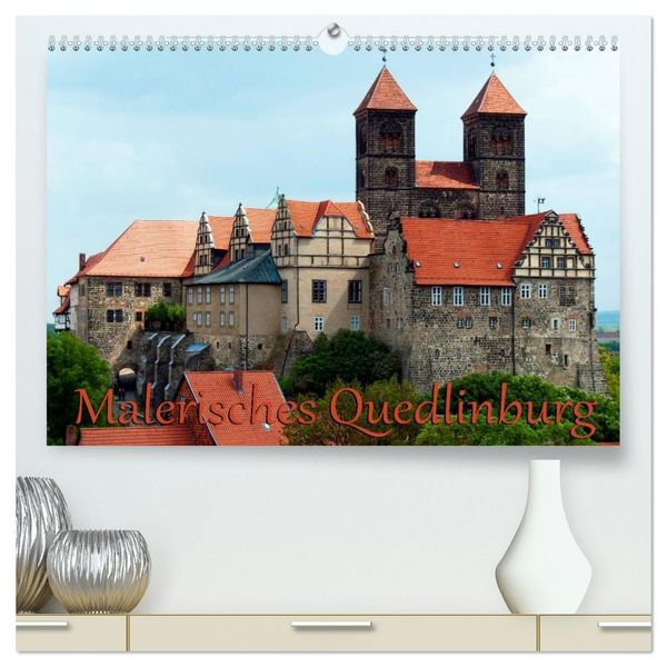 Produktbild: Malerisches Quedlinburg (hochwertiger Premium Wandkalender 2026 DIN A2 quer), Kunstdruck in Hochglanz