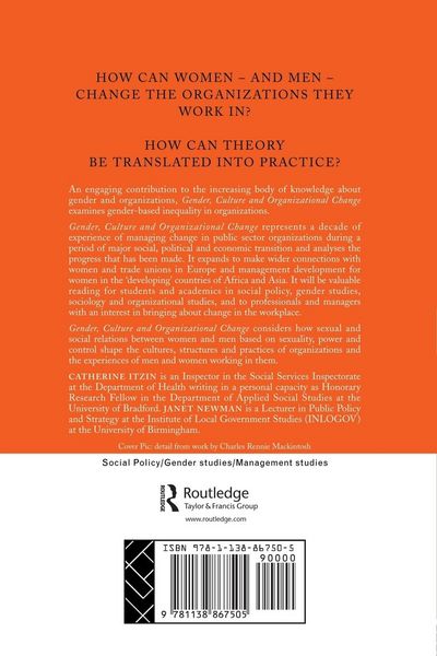 Produktbild: Gender, Culture and Organizational Change