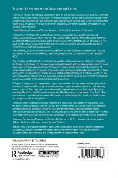 Produktbild: Climate Change and Tourism