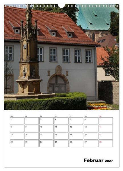 Produktbild: Mein Erfurt (Wandkalender 2027 DIN A3 hoch), CALVENDO Monatskalender