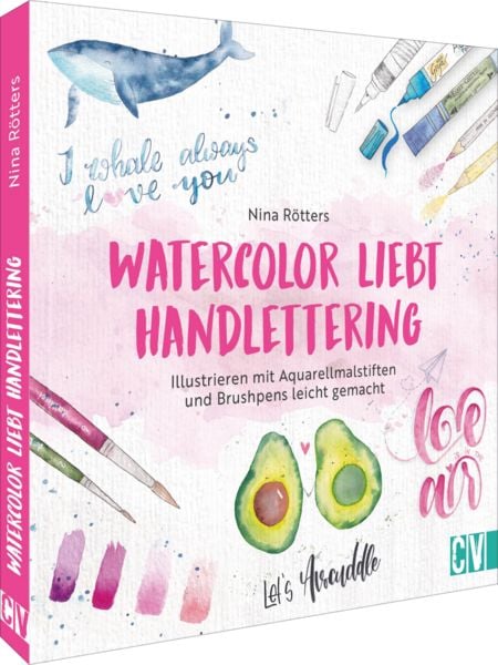 Produktbild: Watercolor liebt Handlettering