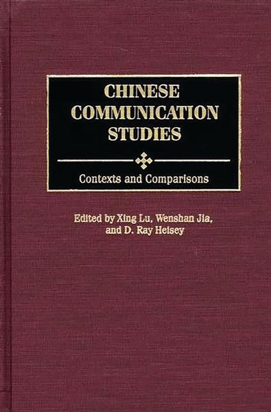Produktbild: Chinese Communication Studies