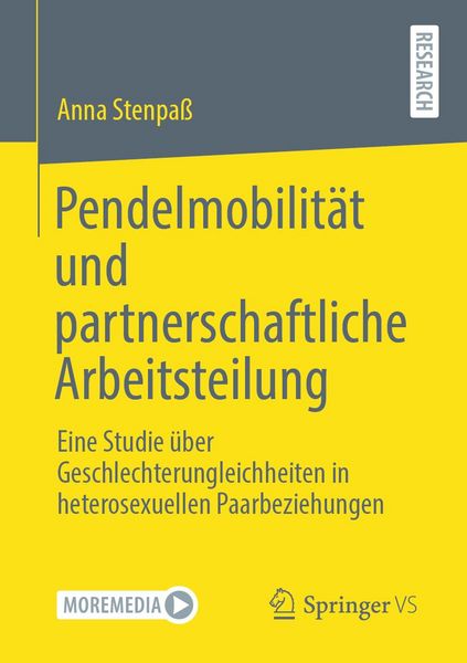 Produktbild: Pendelmobilit&auml;t und partnerschaftliche Arbeitsteilung