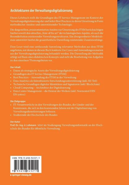 Produktbild: Architekturen der Verwaltungsdigitalisierung