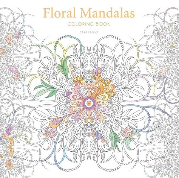 Produktbild: Floral Mandalas Colouring book