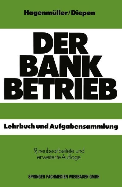 Produktbild: Der Bankbetrieb