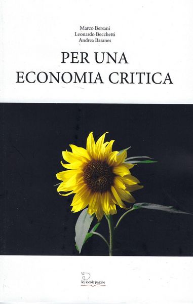 Produktbild: Per una economia critica