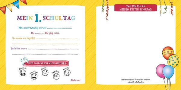 Produktbild: Bibi & Tina: Ab heute bin ich Schulkind! Mein Erinnerungsalbum zum Schulanfang