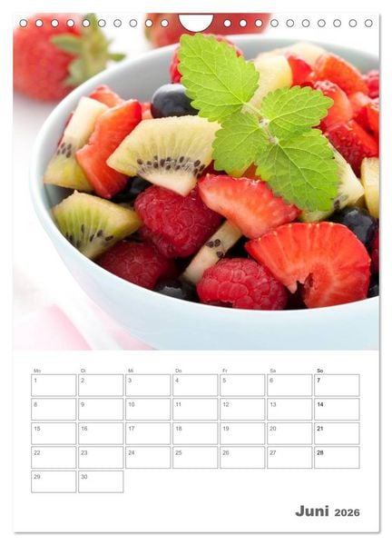 Produktbild: Herzhaft - S&uuml;&szlig; / Mein K&uuml;chenplaner (Wandkalender 2026 DIN A4 hoch), CALVENDO Monatskalender