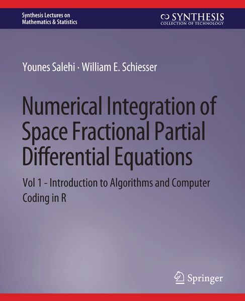 Produktbild: Numerical Integration of Space Fractional Partial Differential Equations