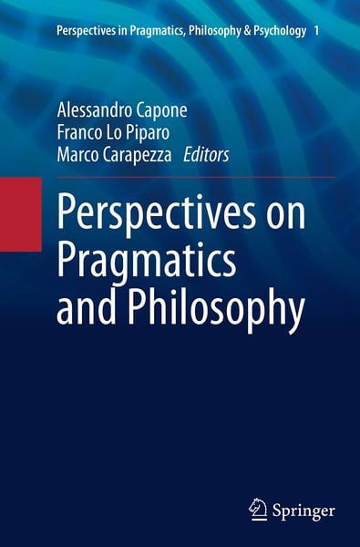 Produktbild: Perspectives on Pragmatics and Philosophy