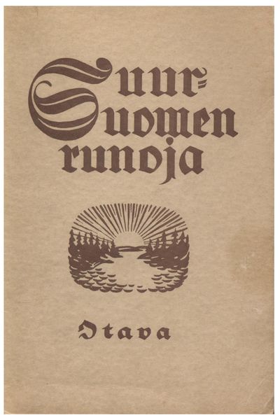 Produktbild: Suur-Suomen runoja