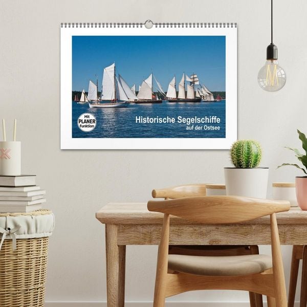 Produktbild: Historische Segelschiffe auf der Ostsee (Wandkalender 2026 DIN A3 quer), CALVENDO Monatskalender