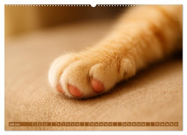 Produktbild: Katzenblicke &ndash; Eleganz und Anmut (hochwertiger Premium Wandkalender 2026 DIN A2 quer), Kunstdruck in Hochglanz