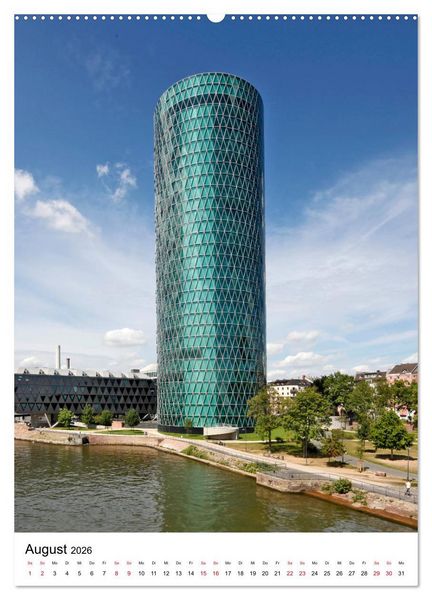 Produktbild: Frankfurt am Main vom Frankfurter Taxifahrer Petrus Bodenstaff (Wandkalender 2026 DIN A2 hoch), CALVENDO Monatskalender