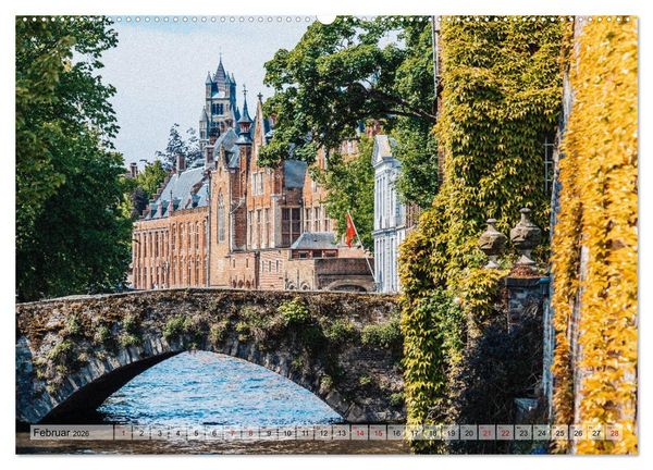 Produktbild: Faszination Br&uuml;cken (Wandkalender 2026 DIN A2 quer), CALVENDO Monatskalender