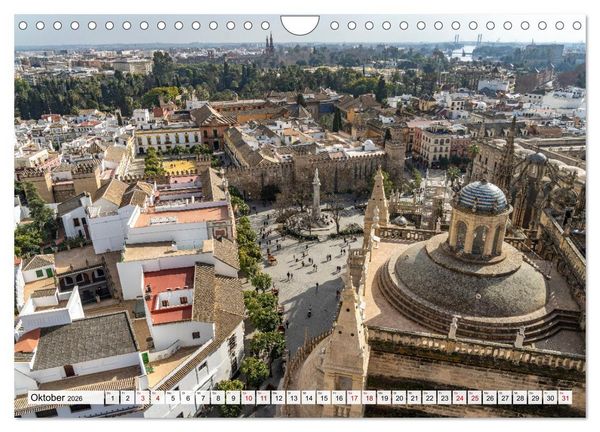 Produktbild: Andalusien - Sevilla (Wandkalender 2026 DIN A4 quer), CALVENDO Monatskalender