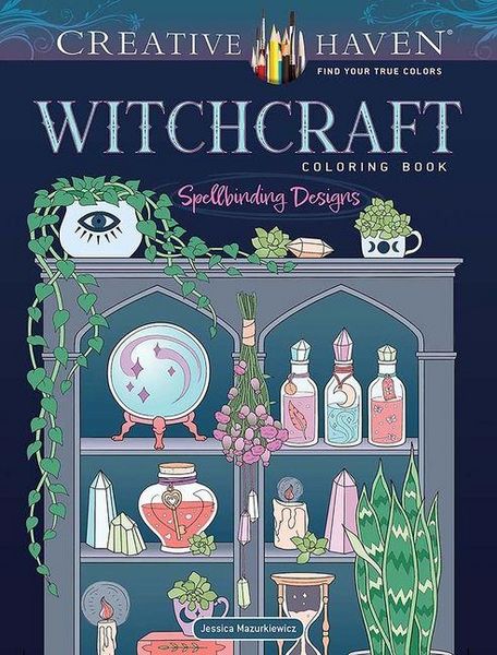 Produktbild: Creative Haven Witchcraft Coloring Book