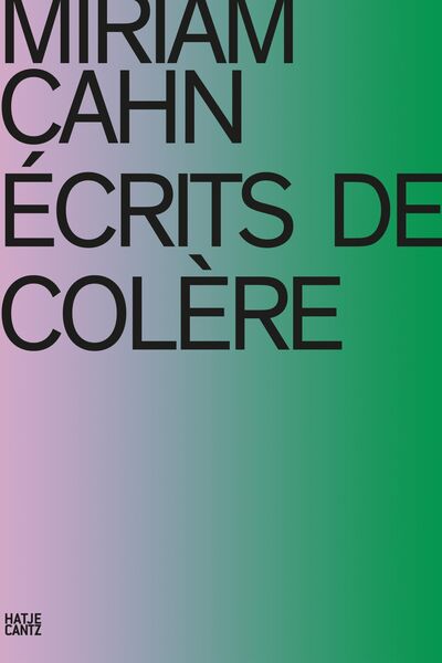 Produktbild: Miriam Cahn