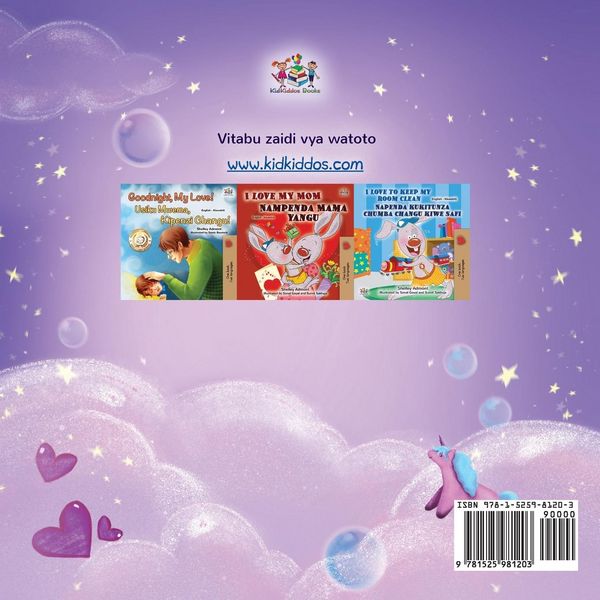 Produktbild: Sweet Dreams, My Love (Swahili Children's Book)
