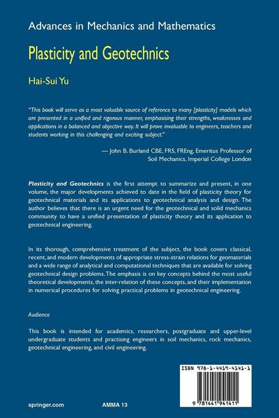 Produktbild: Plasticity and Geotechnics