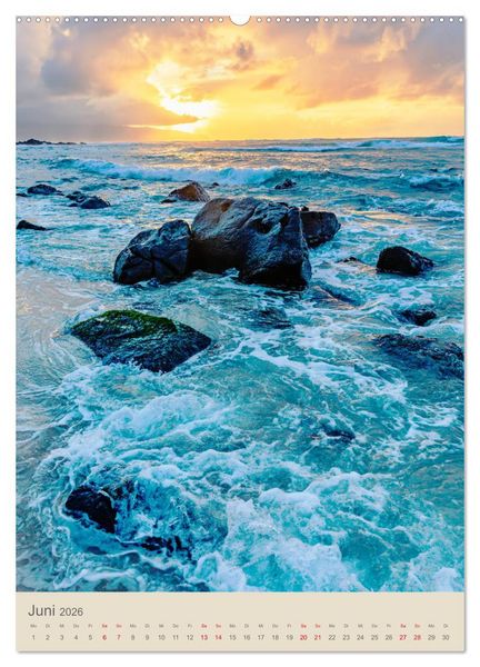 Produktbild: O'ahu - Hawaii, Bilder aus dem S&uuml;dseeparadies (hochwertiger Premium Wandkalender 2026 DIN A2 hoch), Kunstdruck in Hochglanz