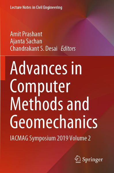 Produktbild: Advances in Computer Methods and Geomechanics
