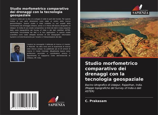 Produktbild: Studio morfometrico comparativo dei drenaggi con la tecnologia geospaziale